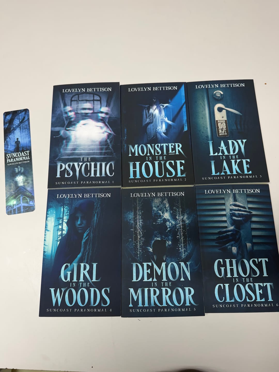 Customer photo review of Suncoast Paranormal Paperback Bundle 6 Books