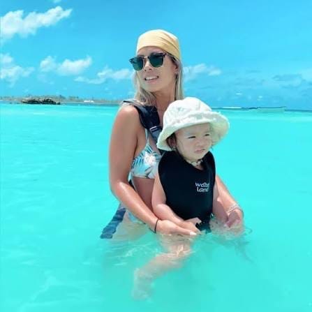 Customer photo review of WaterLand Baby Carrier