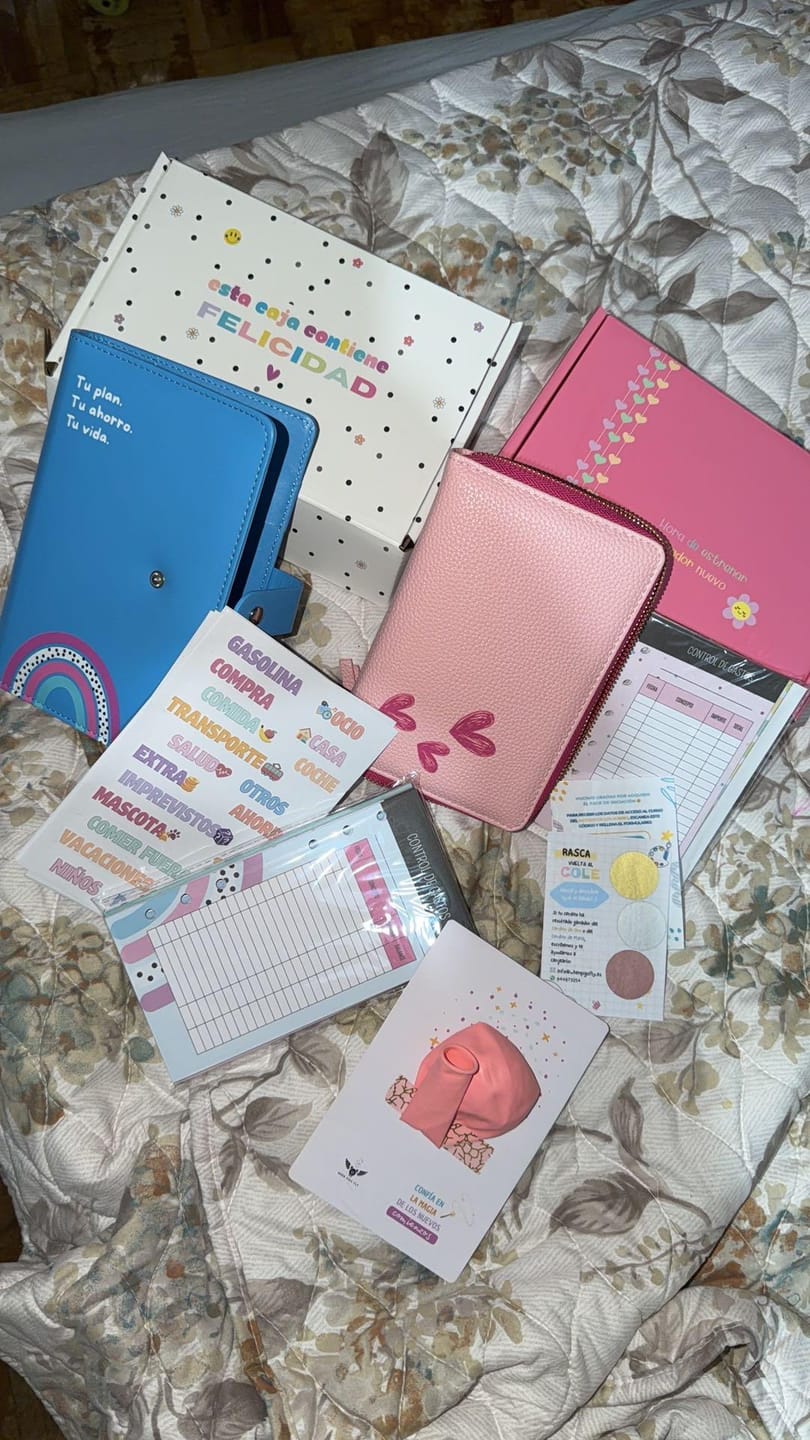 Customer photo review of Pack de iniciación al ahorro para empezar