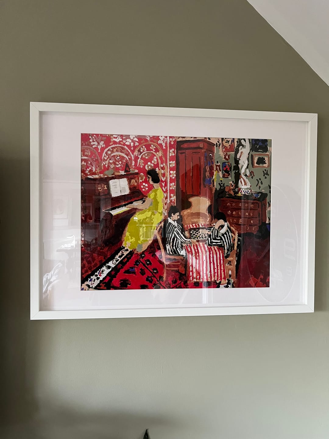 Customer photo review of Le Pianiste et les joueurs de dames - Matisse
