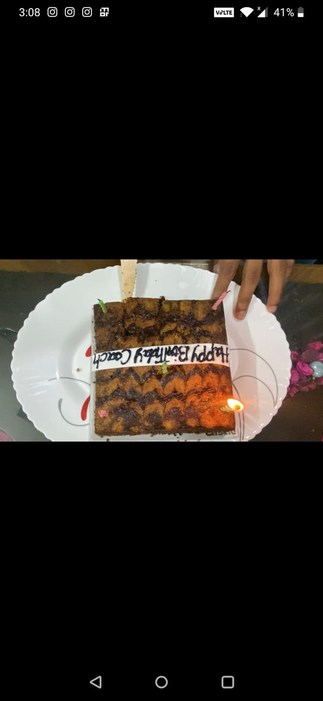 Customer photo review of Chocolate Marble Cake