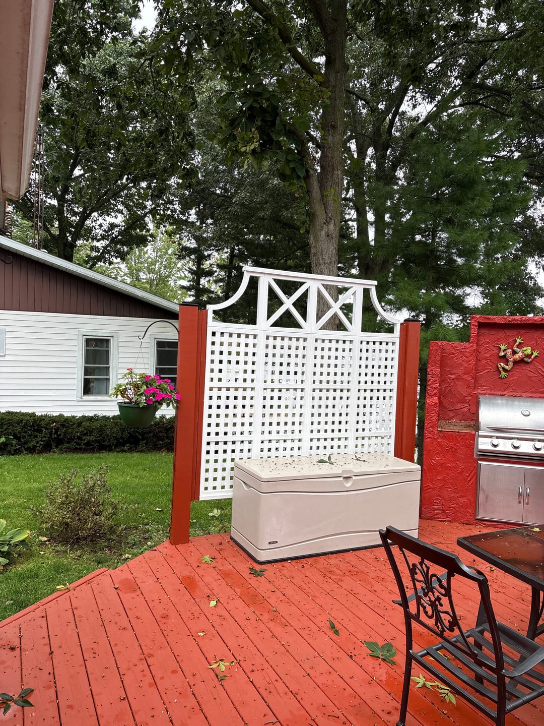 Customer photo review of Heavy Duty Domed Steel Post Cap (Multiple Post Sizes Available)