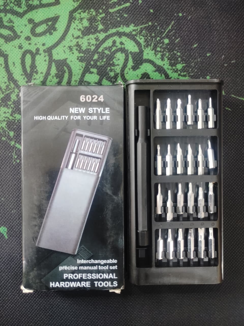 Customer photo review of Professional Hardware Tools 24 in 1