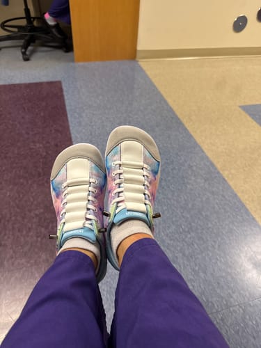 Customer photo review of Tulle - Barefoot Shoes