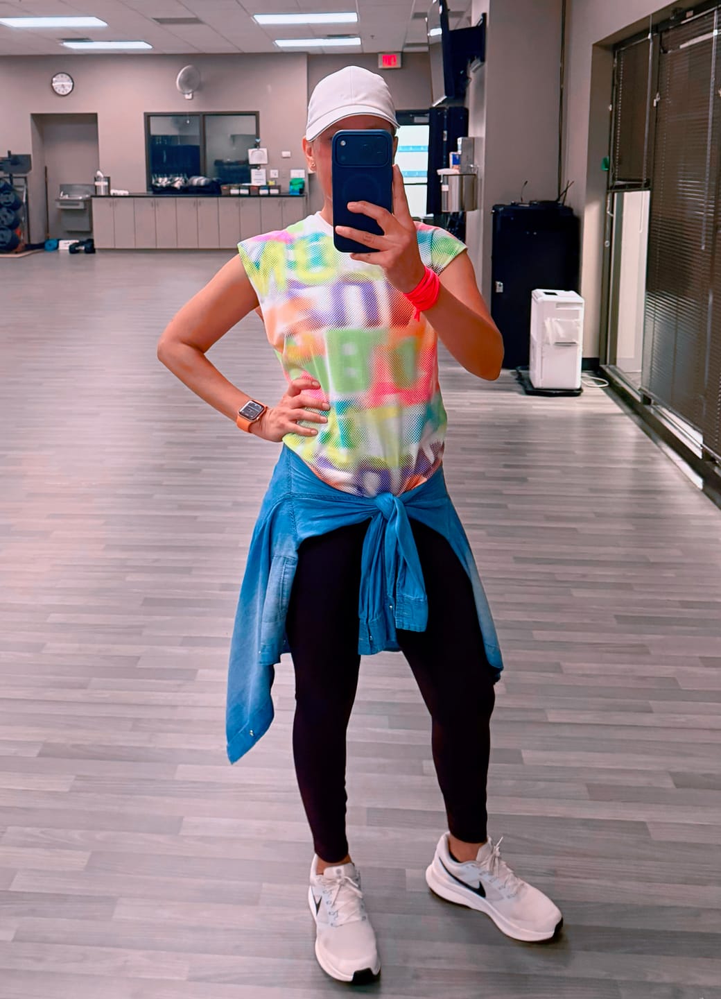Customer photo review of Electric Feel Muscle Tank With Extended Shoulder
