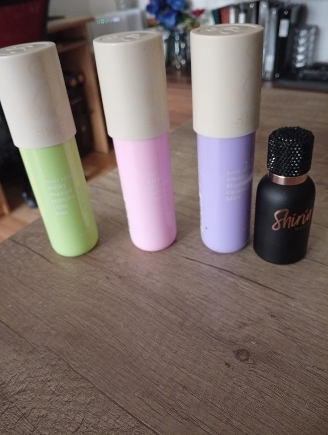 Customer photo review of Body Spray Milky Mango Matcha Latte Kiss