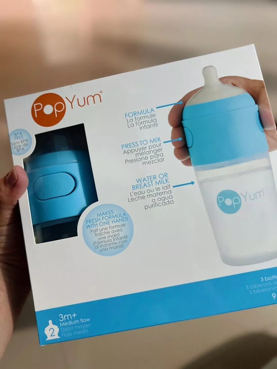 Customer photo review of PopYum Baby Bottle - 3pcs 9oz Bottle