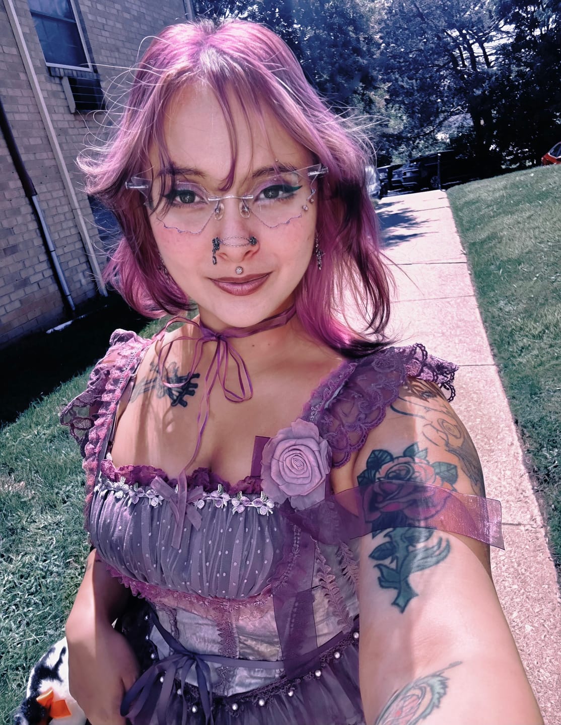 Customer photo review of Seraphine Eyeglasses