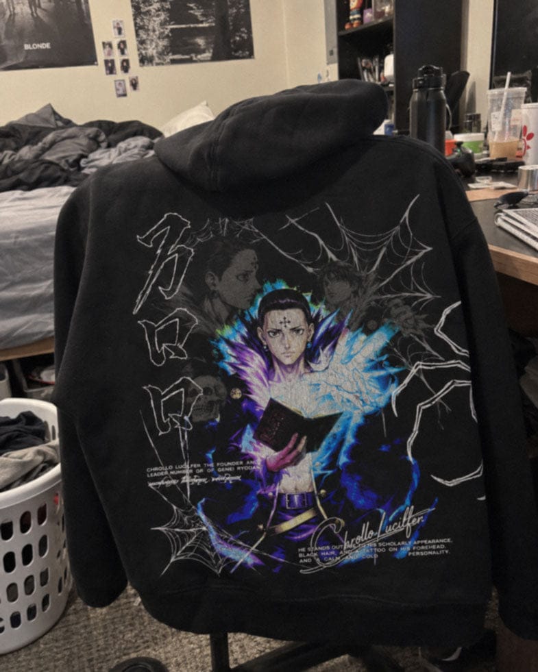 Customer photo review of HxH | Chrollo Lucilfer Hoodie