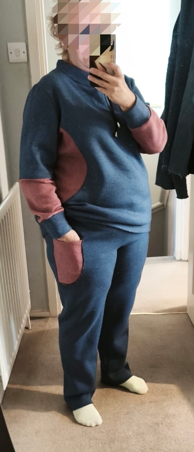Customer photo review of Plain Sweatshirt Fabric
