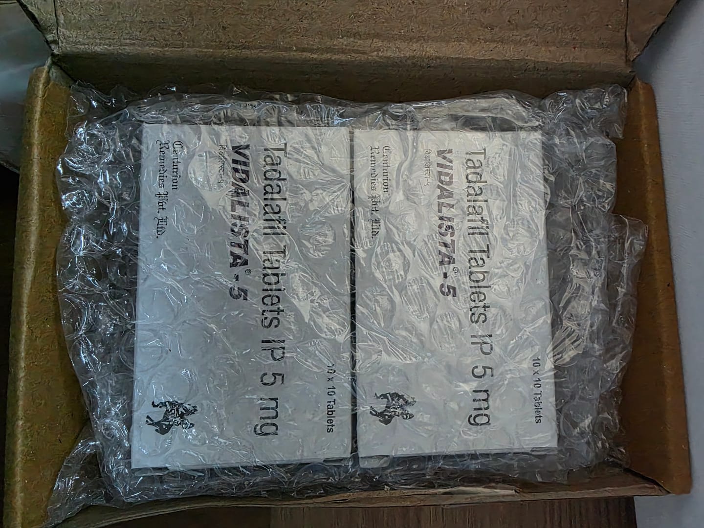 Customer photo review of [비달리스타] 5mg  / 시알리스 제네릭 (구구정 복제약)