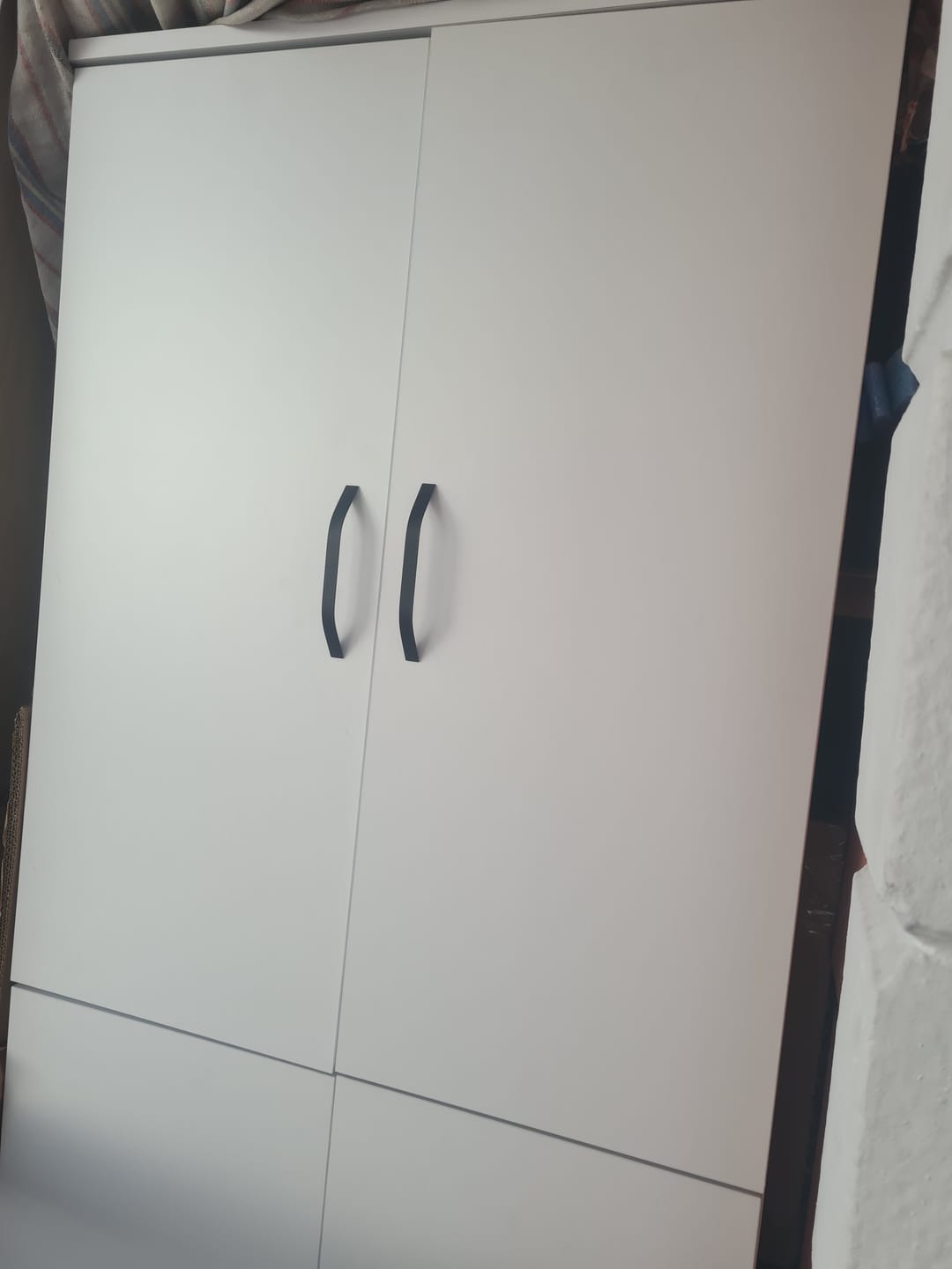 Customer photo review of Rani KD109 Çamaşır Makinesi Dolabı 4 Kapaklı 2 Raflı Banyo Dolabı Beyaz