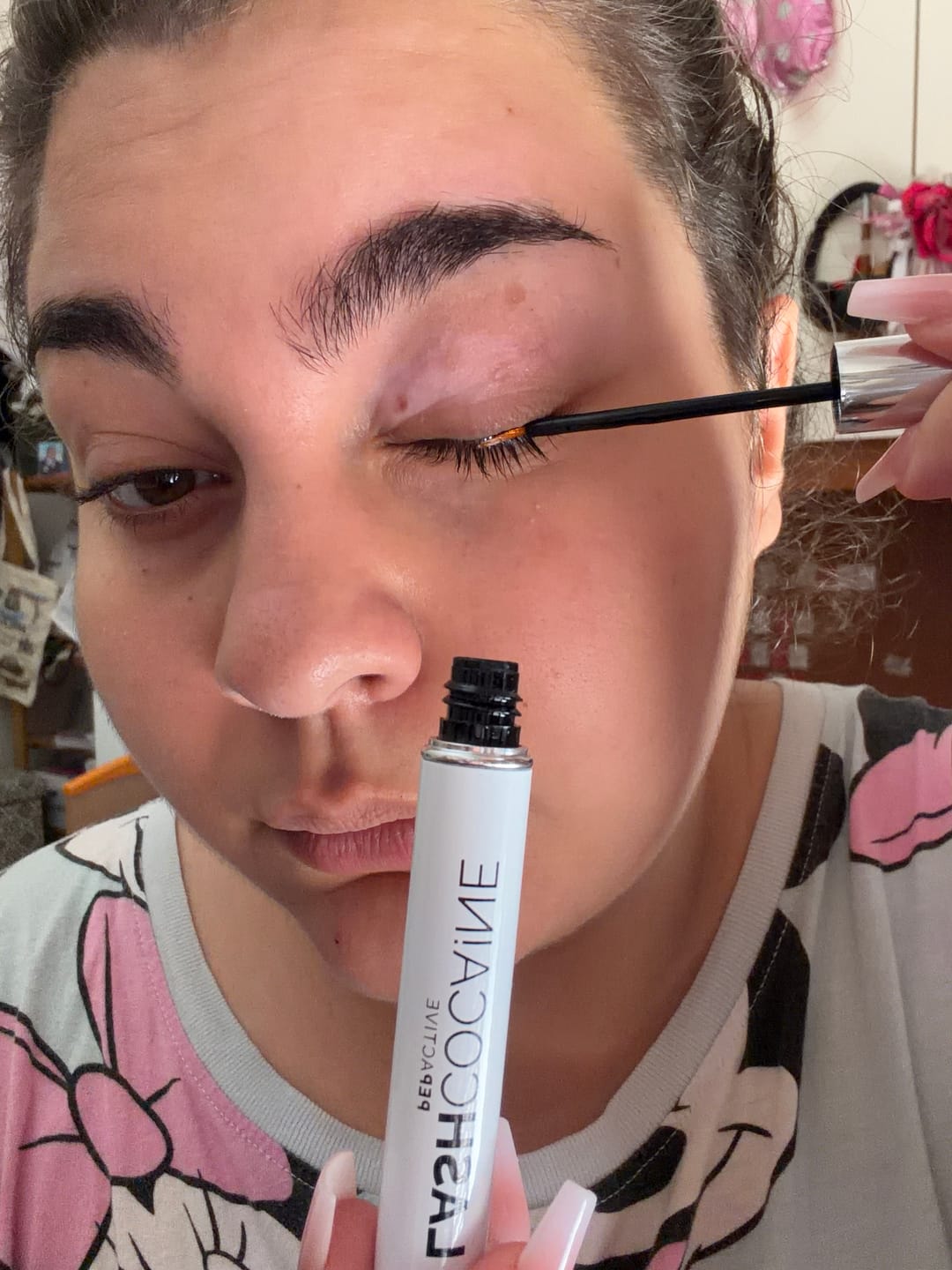 Customer photo review of LASHCOCA!NE PEPActive - Wimpernserum
