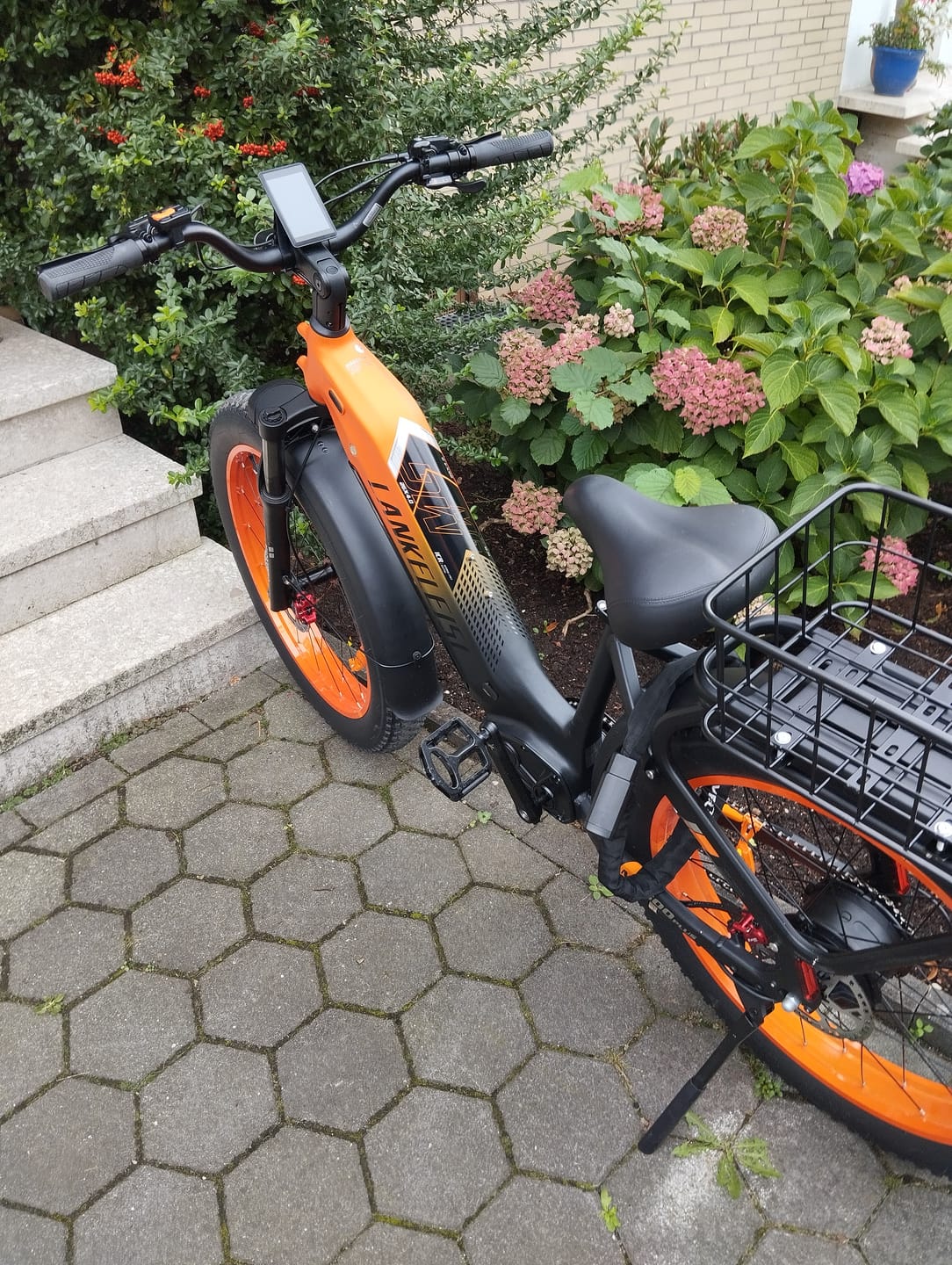 Customer photo review of Lankeleisi MG600 Plus 26" Fat Bike 960Wh All Terrain SUV E-Bike with Switchable Sensor 48V 20Ah Battery