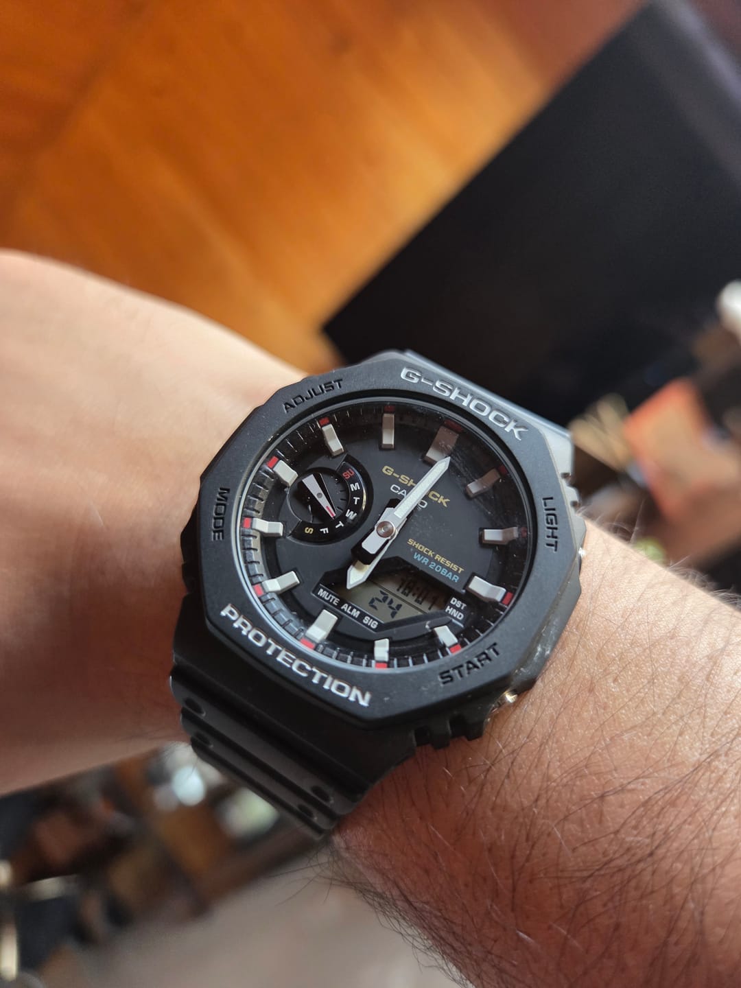 Customer photo review of Reloj Casio G-Shock Casioak GA-2100RL-1AJF 1983 Negro JDM