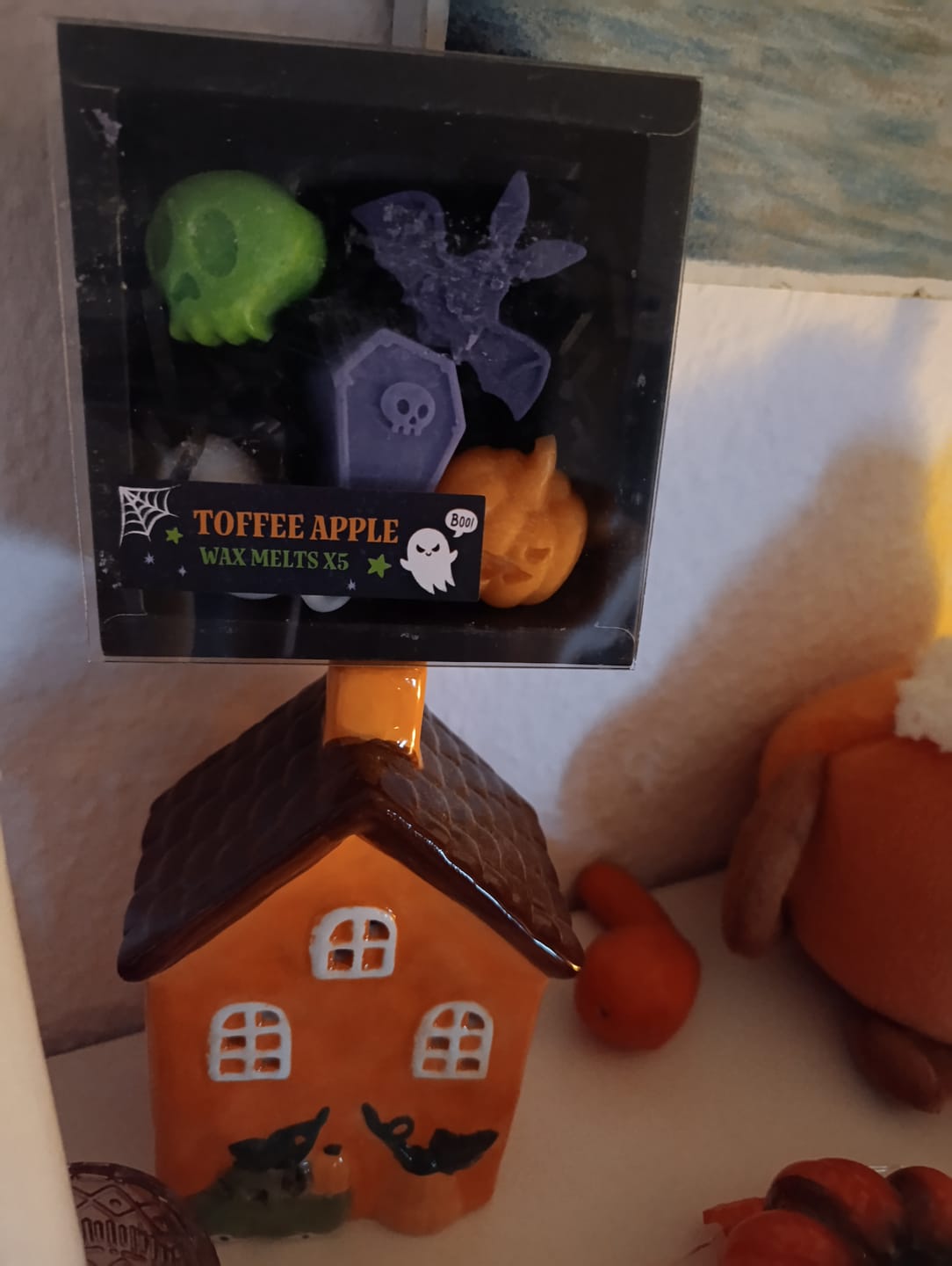 Customer photo review of Spooky Wax Melts Set – 5 Duftwachs Figuren mit Toffee Apple Duft