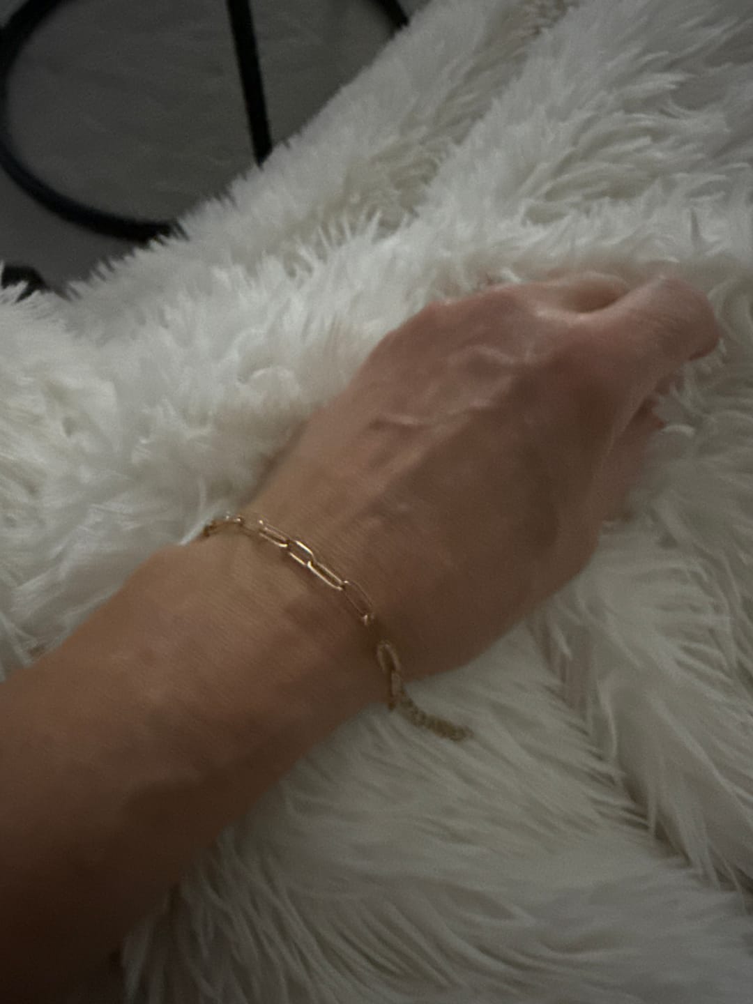Customer photo review of Paperclip Bracelet