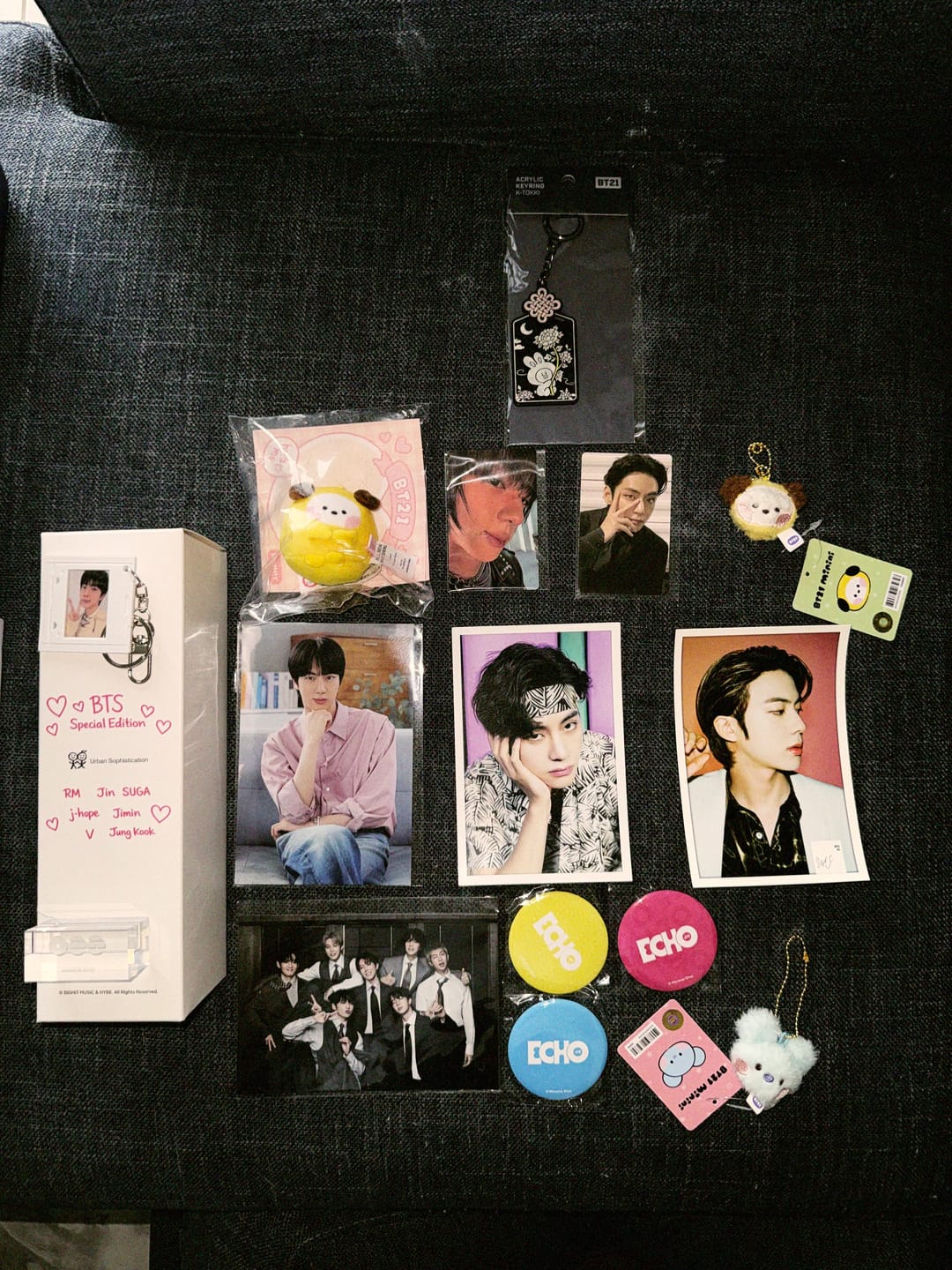 Customer photo review of BTS MYSTERY RANDOM BOX [RENEWAL VERSION]