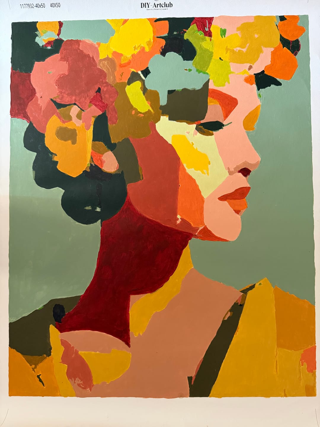 Customer photo review of Wooden Frame 40x50cm | Painting by Numbers