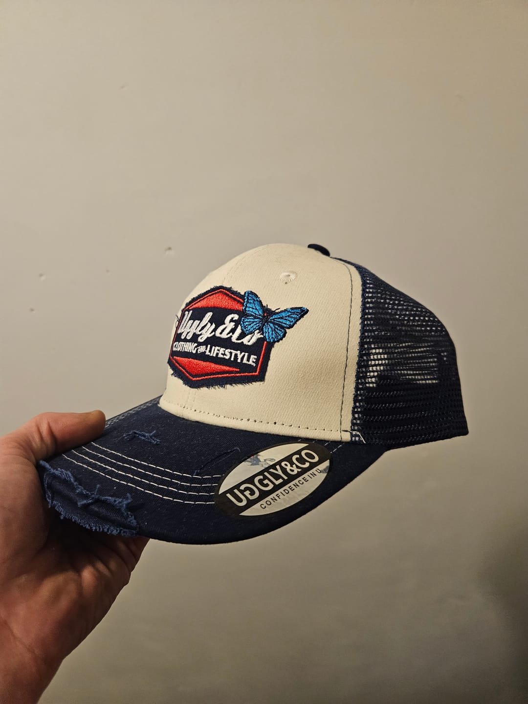 Customer photo review of Sylvain Guintoli x Diamond Charity Cap – 100% Donation