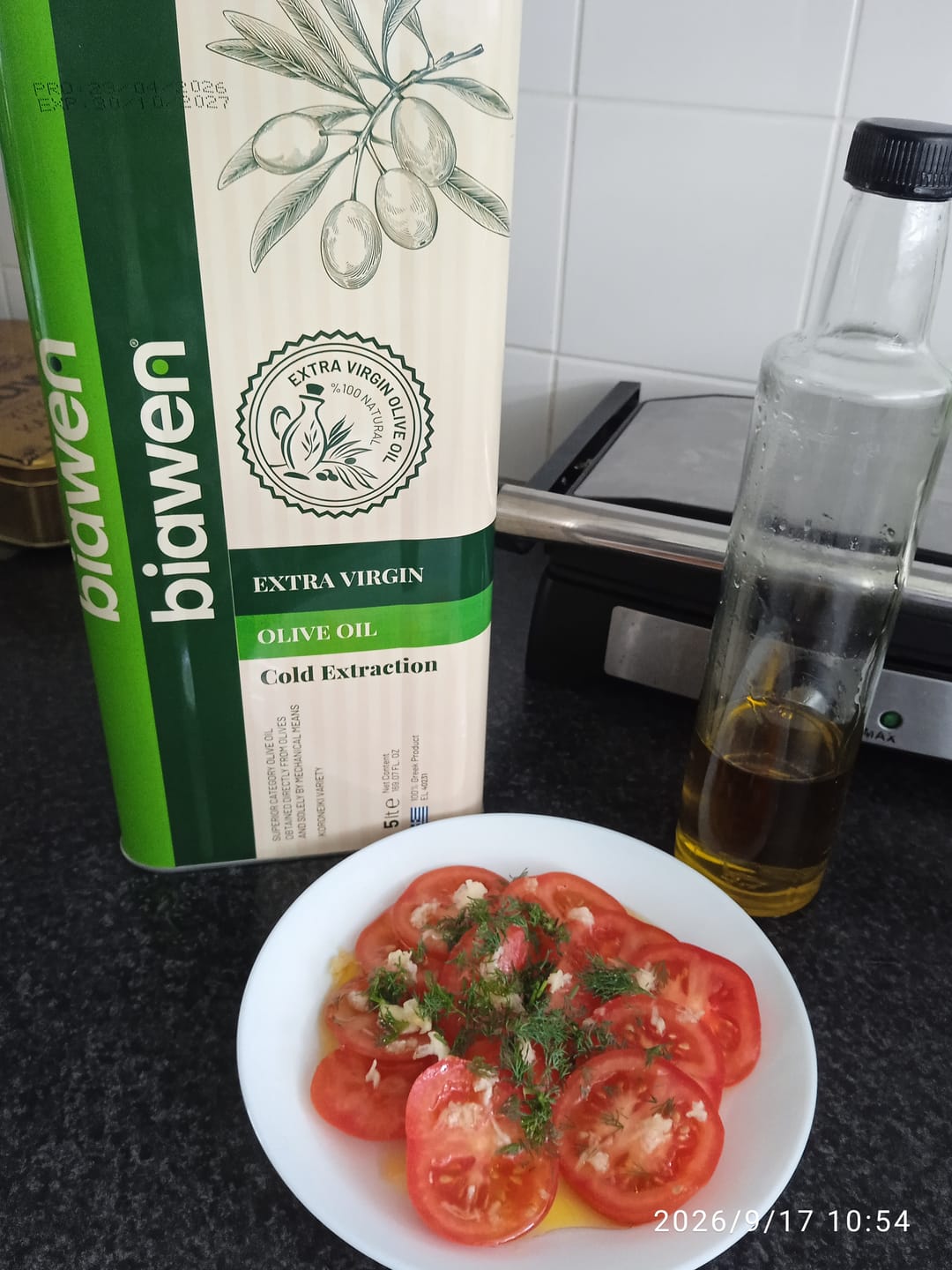 Customer photo review of Analizli Soğuk Sıkım Extra Virgin Zeytinyağı