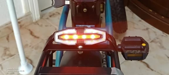Customer photo review of SegnaRide V1 – Luci di sicurezza