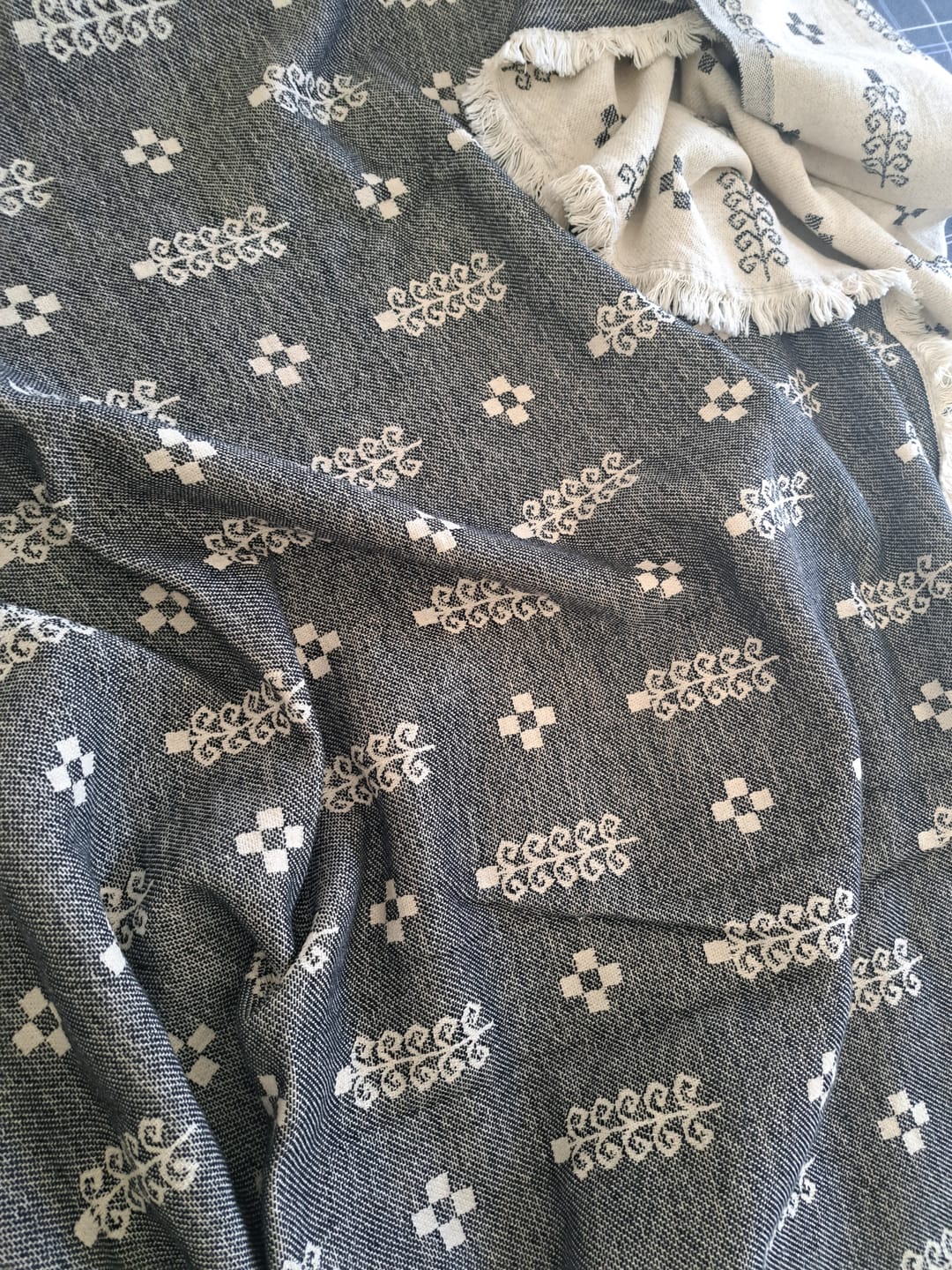Customer photo review of Zita Throw Black