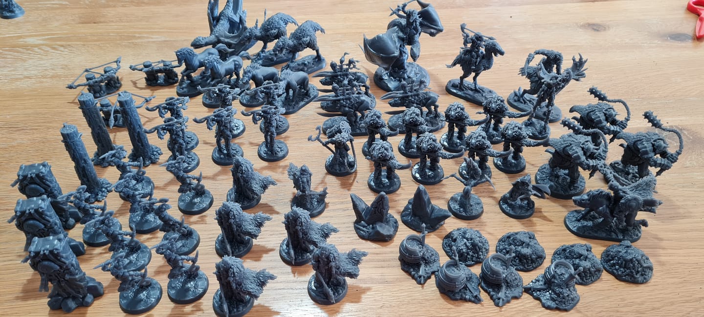 Customer photo review of ANASTYR CHRONICLES - SET Enemies  Minions & Elites - The Necromancer's Plague
