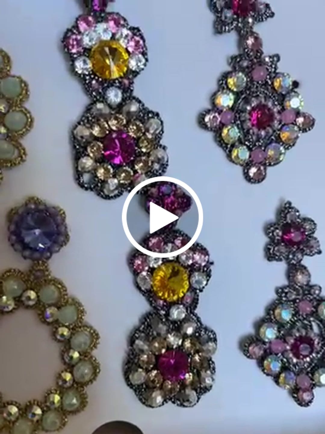 Customer video review of Orecchini Percoca