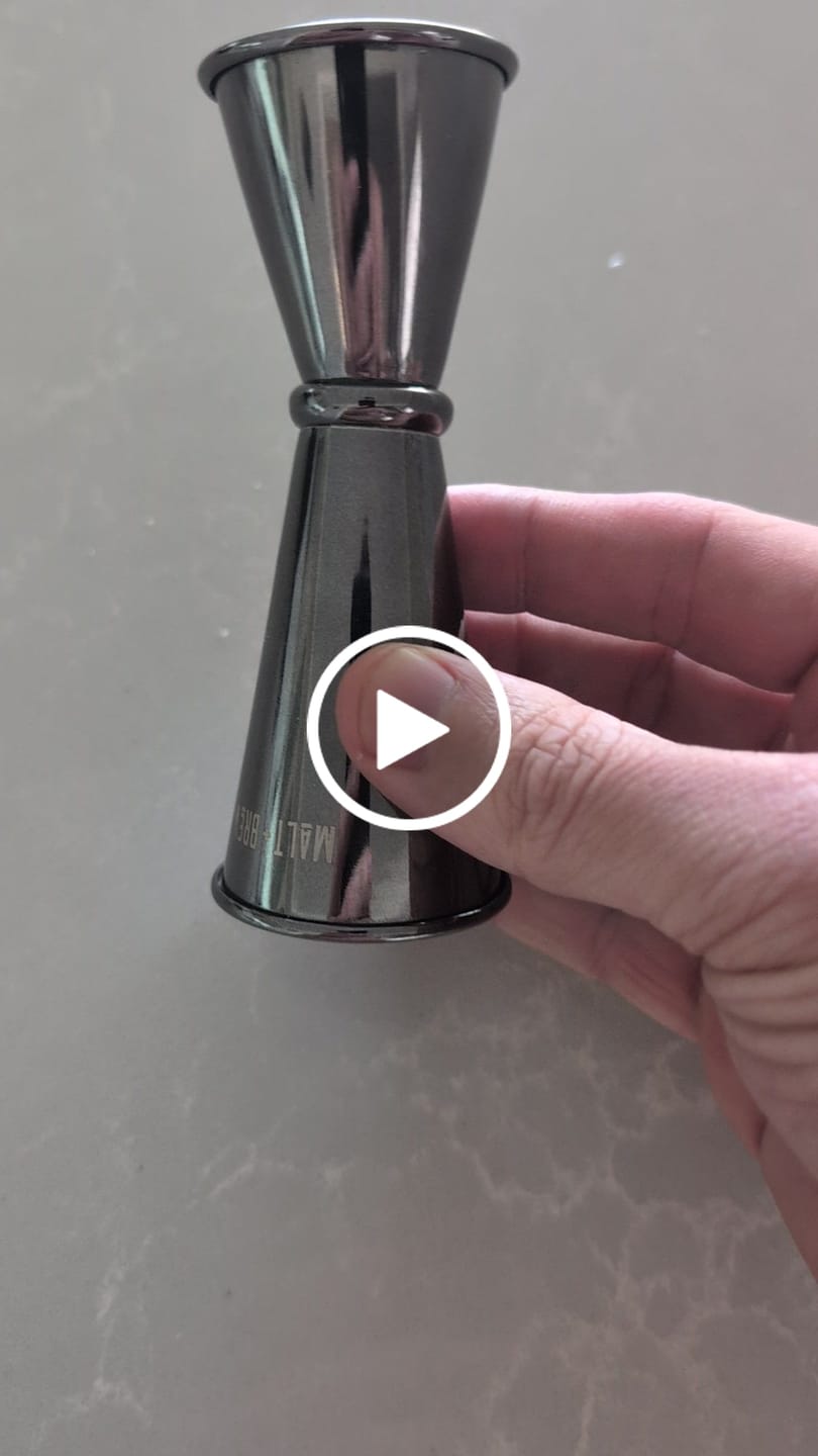 Customer video review of Stainless Steel Japanese Style Jigger