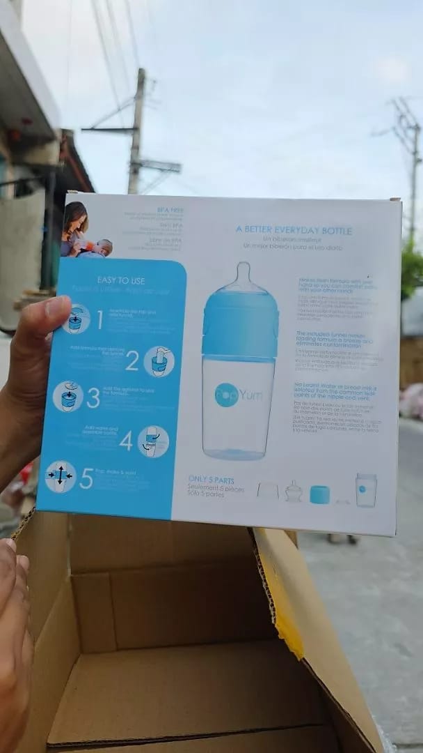Customer photo review of PopYum Baby Bottle - 3pcs 9oz Bottle