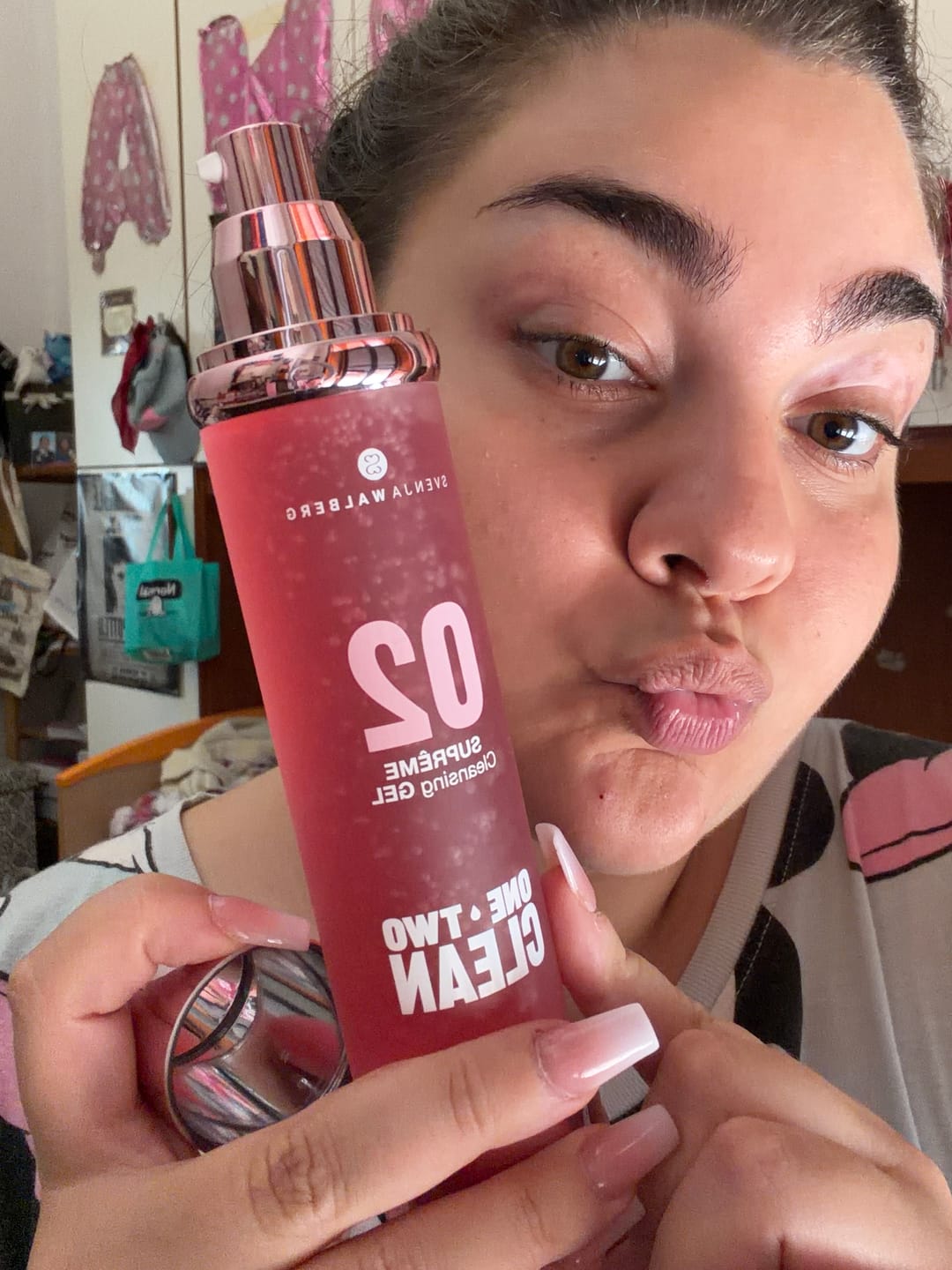 Customer photo review of Suprême Cleansing GEL