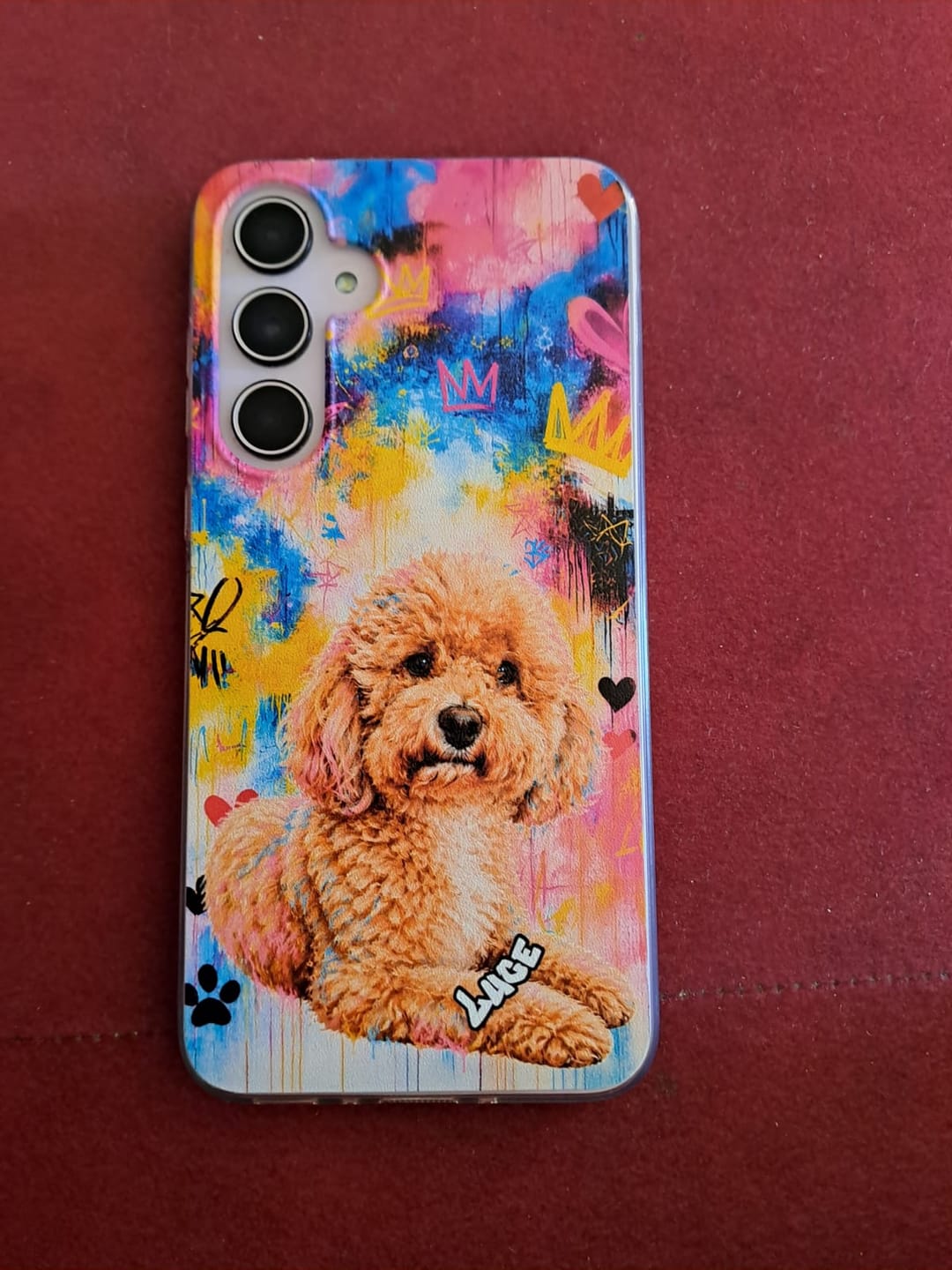 Customer photo review of Graffiti - Custodia per il telefono personalizzata