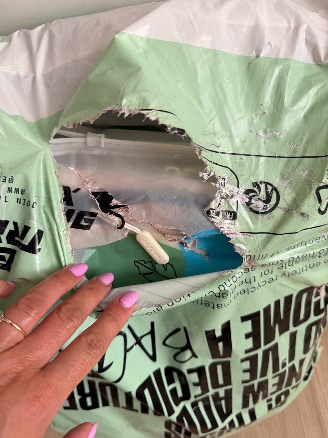 Customer photo review of Mochila Táctica 25L All In Margarita