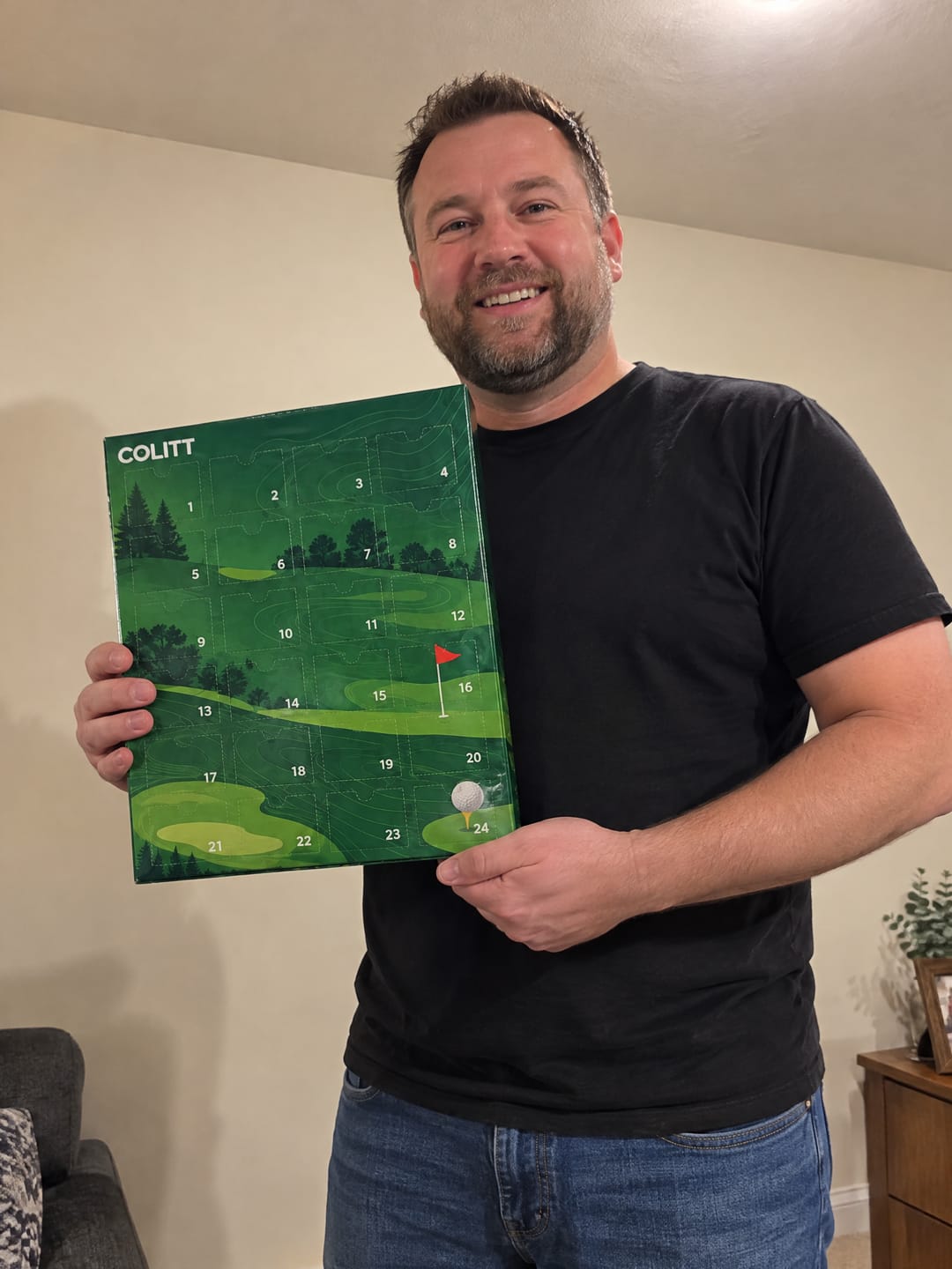 Customer photo review of Golf Advent Calendar