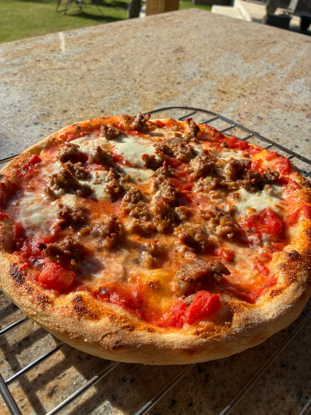 Customer photo review of Sourdough Pizza Bases