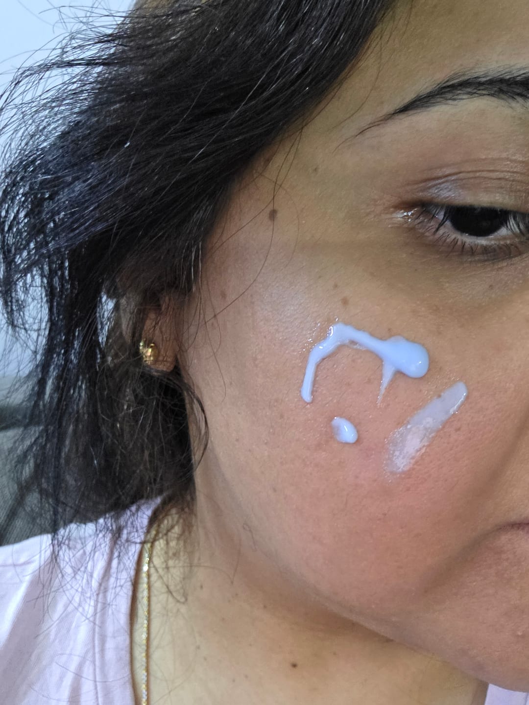 Customer photo review of Blue EGF Intensive Pro Cream