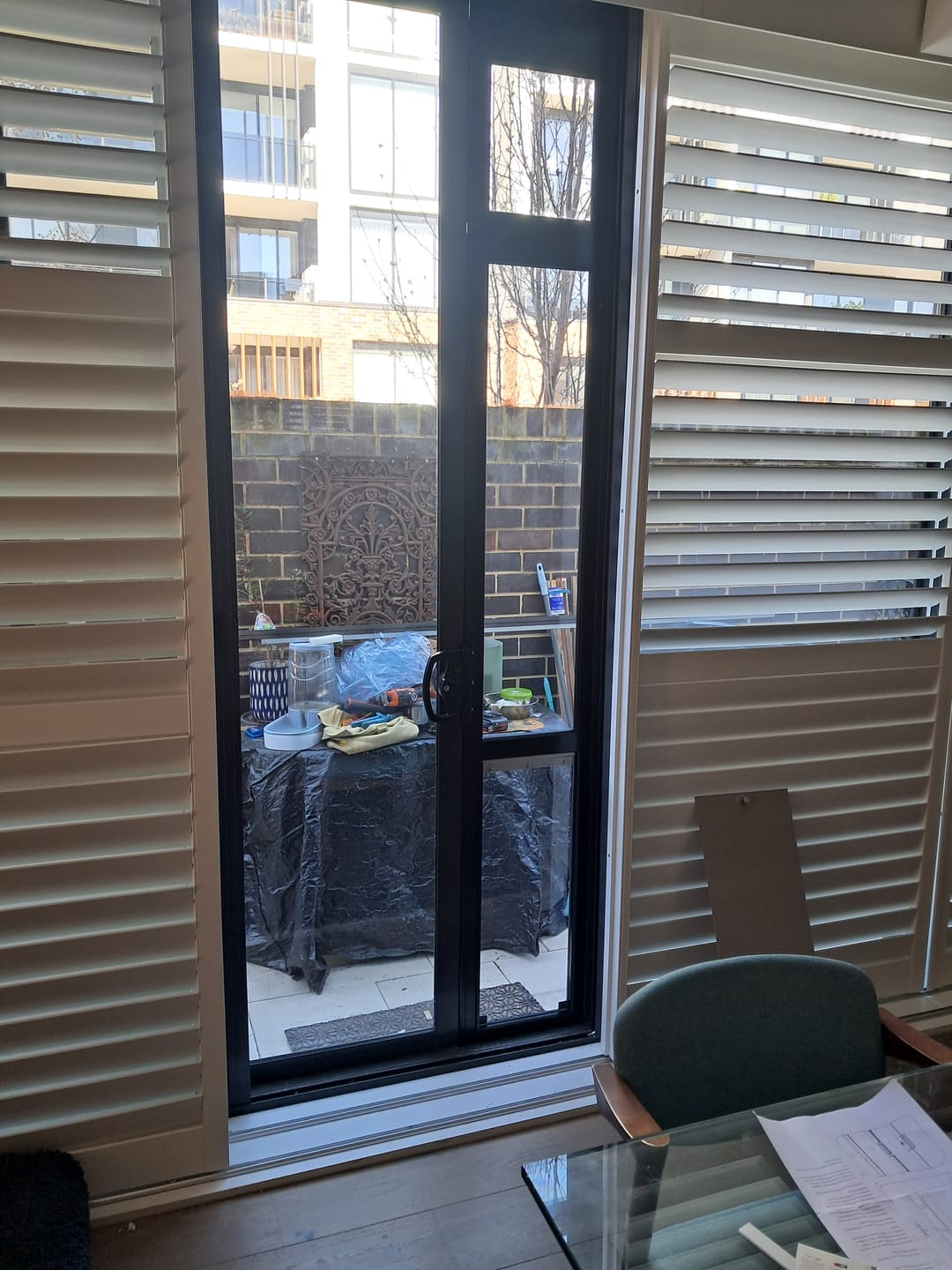 Customer photo review of Pet Door Inserts