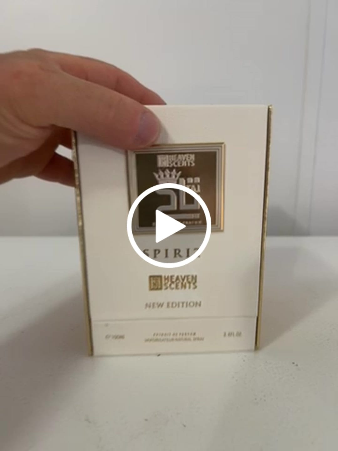 Customer video review of White TAJ Perfume 100ml
