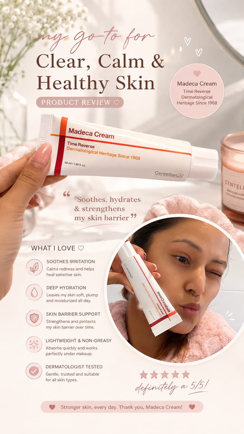 Customer photo review of Madeca Cream Time Reverse 50ml