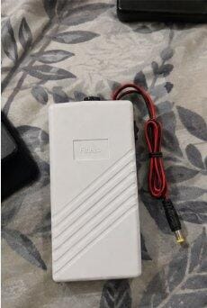Customer photo review of Finezo WiFi Power Bank 12000mAh – Mini UPS for WiFi Devices