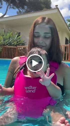 Customer photo review of WaterLand Baby Carrier