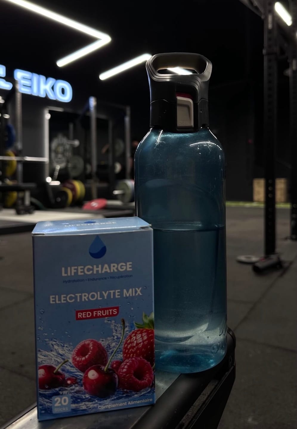 Customer photo review of Poudre d'Électrolytes LifeCharge