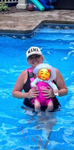 Customer photo review of WaterLand Baby Carrier