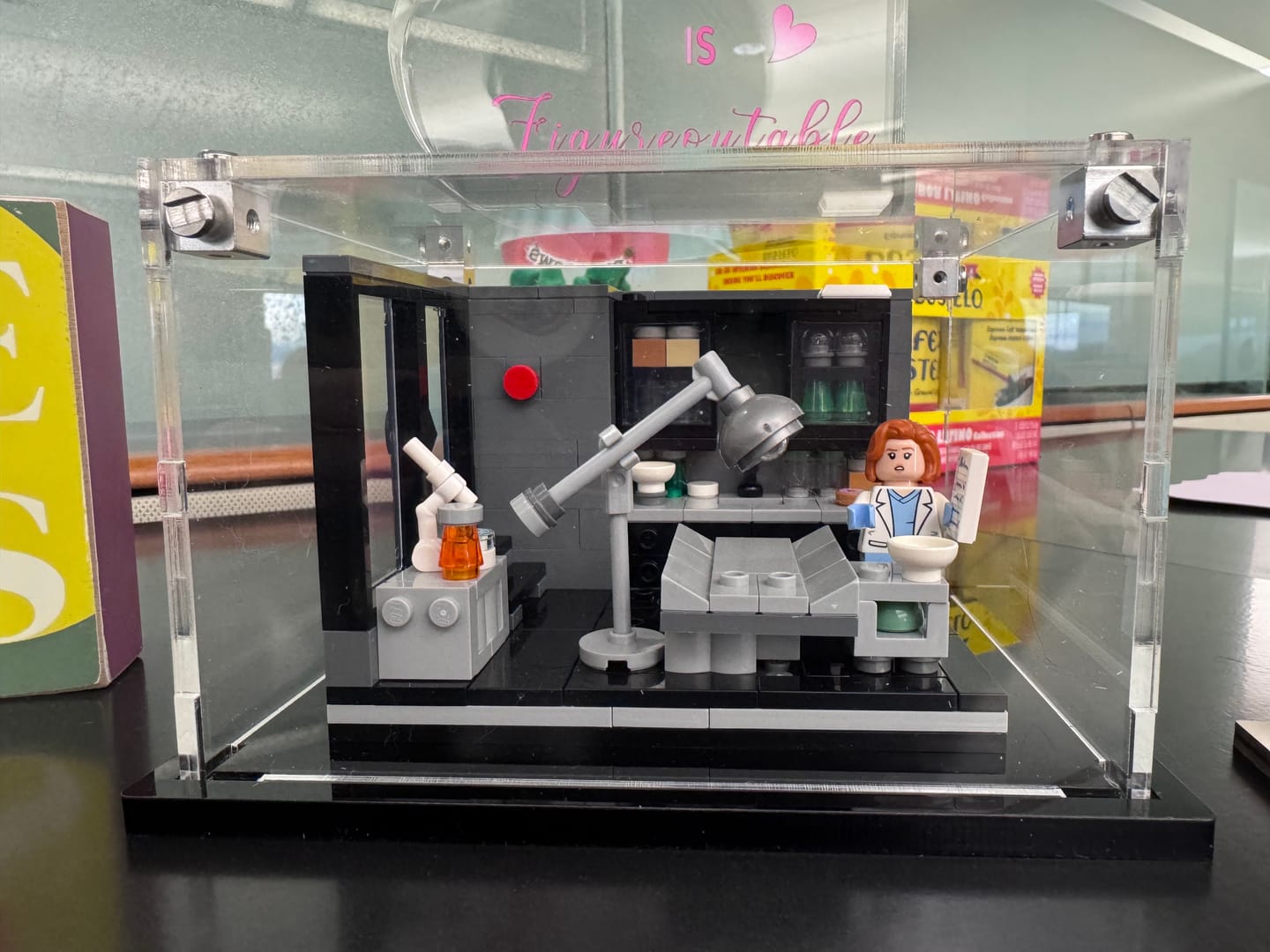 Customer photo review of Display Case for LEGO® 40896 The X-Files: Scully's Lab