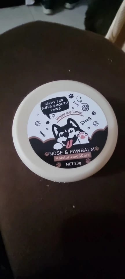 Customer photo review of Nose & Paw Repair Balm