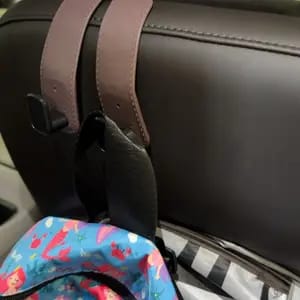 Customer photo review of Organizzazione Auto Ganci Doppio in Pelle Sintetica Morbida