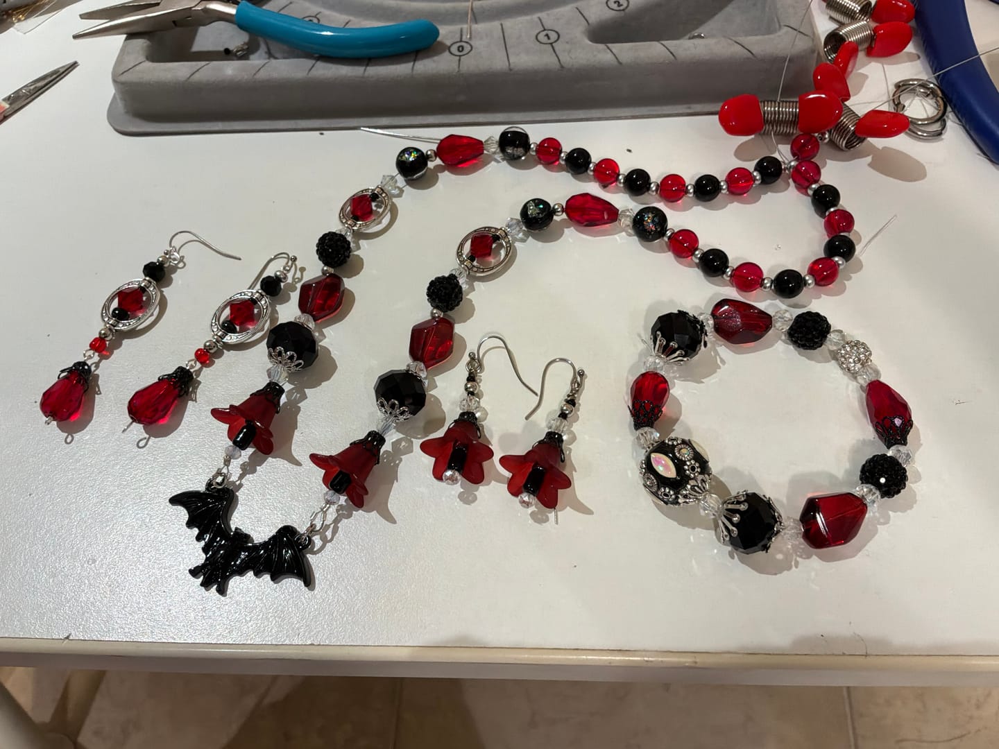 Customer photo review of Halloween Bead Mix in Night of the Vampire
