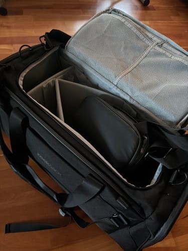 Customer photo review of The Weekender 50L