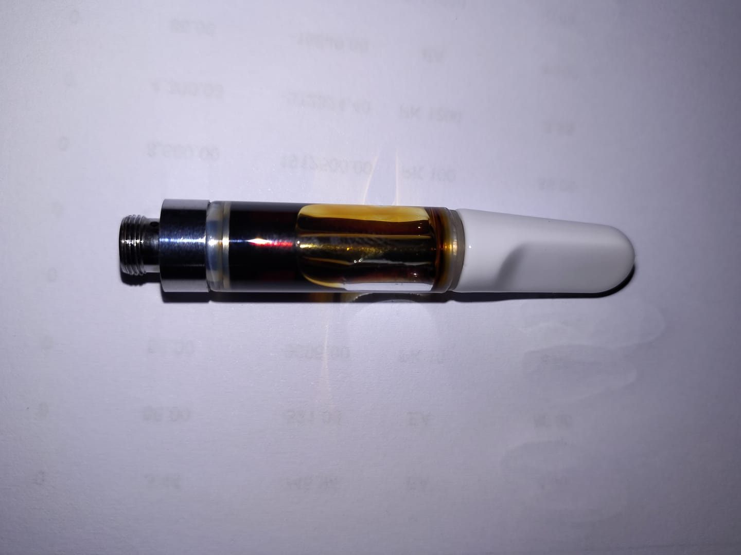 Customer photo review of 10HC Vape 1ml Cartridge – Sour Tangie
